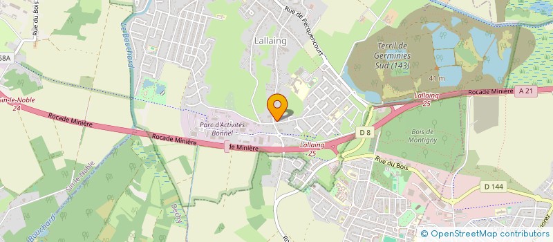 localisation de l'entreprise ESCAUT AMBULANCE  LAMBRES-LEZ-DOUAI