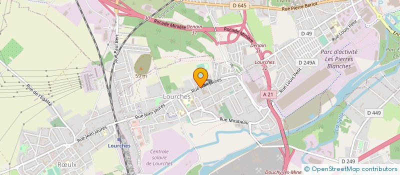 localisation de l'entreprise ESCAUT GENIE CIVIL à LOURCHES