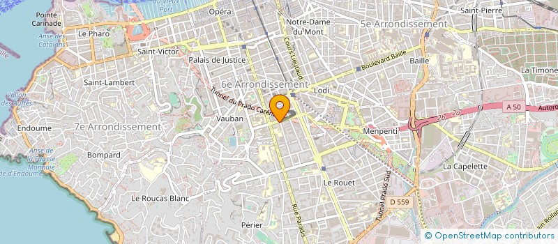 localisation de l'entreprise ESCAVIANDE à MARSEILLE
