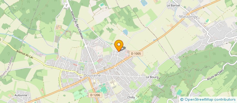 localisation de l'entreprise ESCC  DOUVAINE