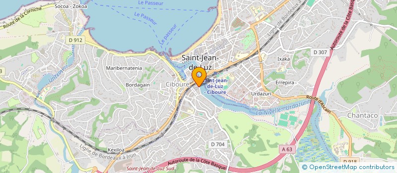 localisation de l'entreprise ESCE  PARIS