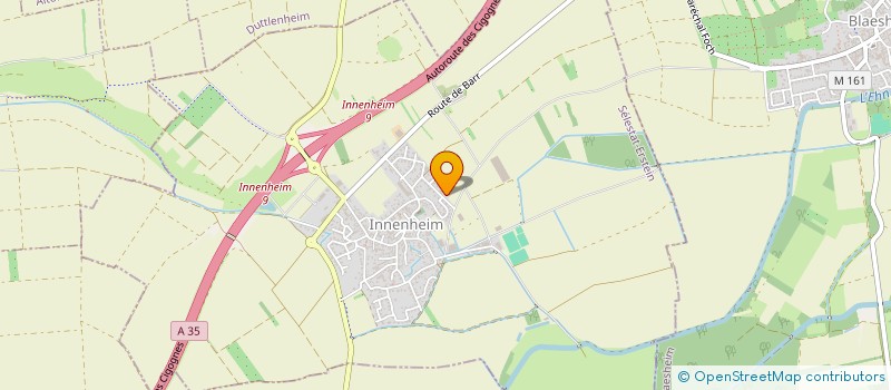 localisation de l'entreprise ESCHBACH FRAICHEUR à INNENHEIM