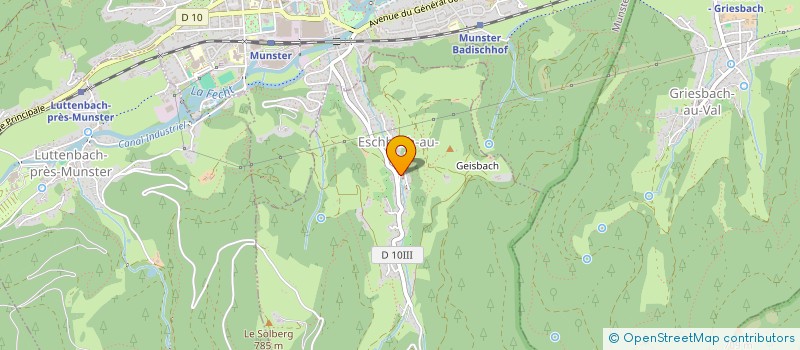 localisation de l'entreprise ESCHBACH KID'S  ESCHBACH-AU-VAL