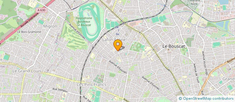 localisation de l'entreprise ESCHURA  LE BOUSCAT