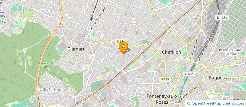 localisation de l'entreprise ESCIENCE CONSEIL  CLAMART