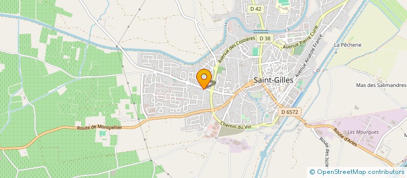 localisation de l'entreprise ESCKALE à SAINT-GILLES