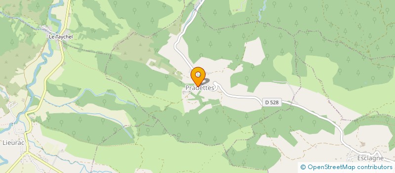 localisation de l'entreprise ESCLAGNE à ESCLAGNE