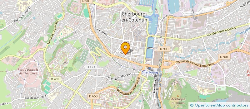 localisation de l'entreprise ESCLANI à CHERBOURG-EN-COTENTIN