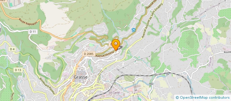 localisation de l'entreprise ESCLAPON BAS à GRASSE