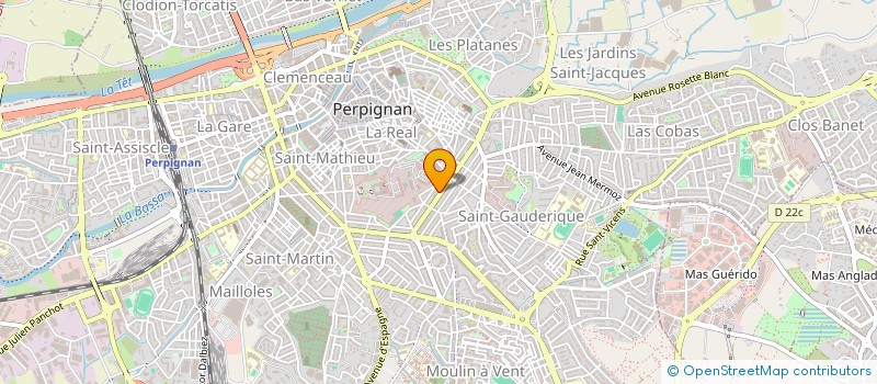 localisation de l'entreprise ESCO 2020 à PERPIGNAN