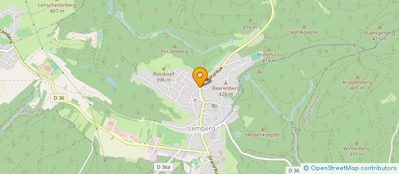 localisation de l'entreprise ESCO FRANCE HABITAT à LEMBERG