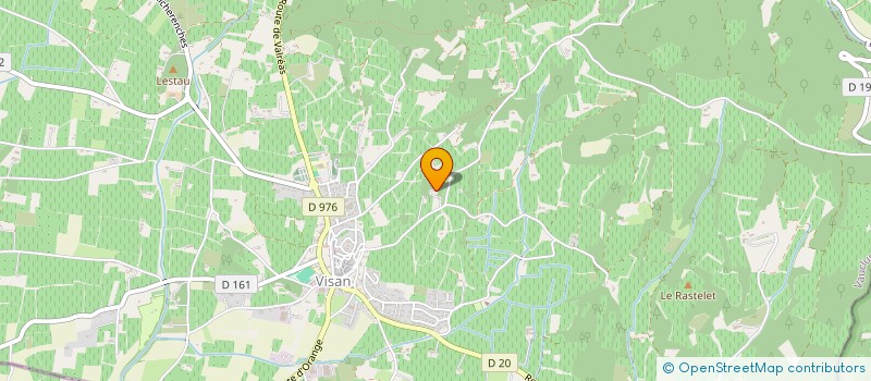 localisation de l'entreprise ESCOFFIER ALVES SDF  VISAN