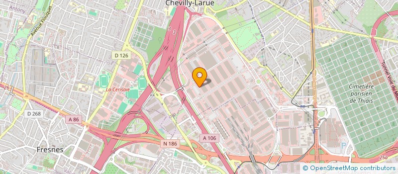 localisation de l'entreprise ESCOFFIER FRERES  CHEVILLY-LARUE