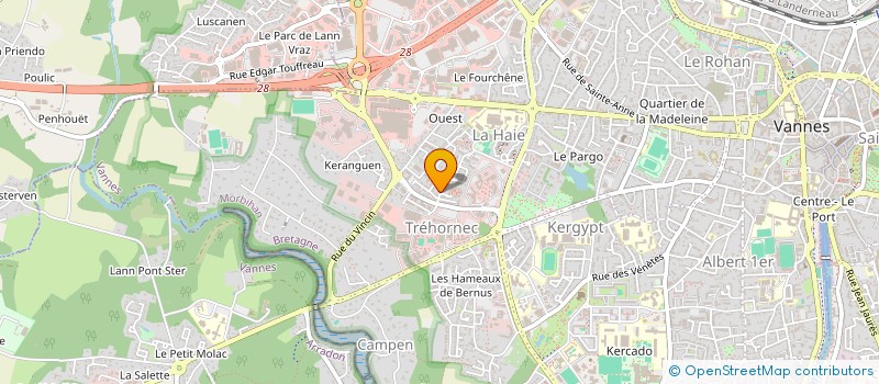 localisation de l'entreprise ESCOLA à VANNES