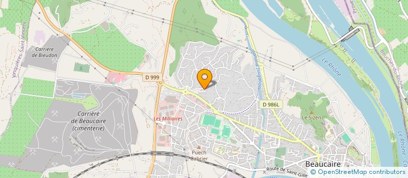 localisation de l'entreprise ESCOLO DE TRADICIOUN DE BEUCAIRE  BEAUCAIRE