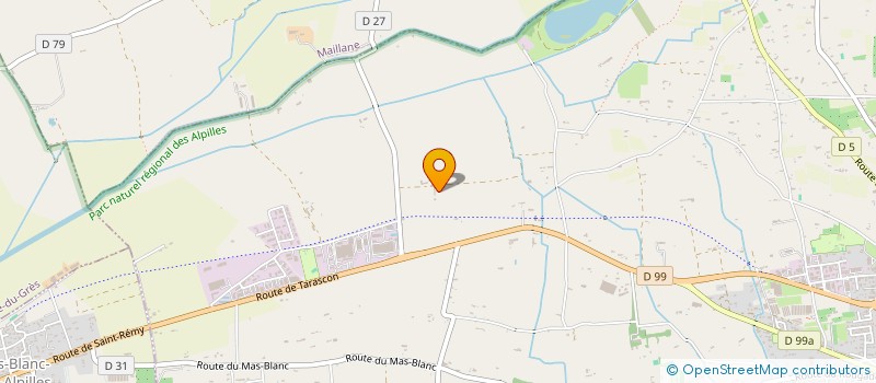 localisation de l'entreprise ESCOLO NATURE DE SAINT ROUMIE  ST REMY DE PROVENCE