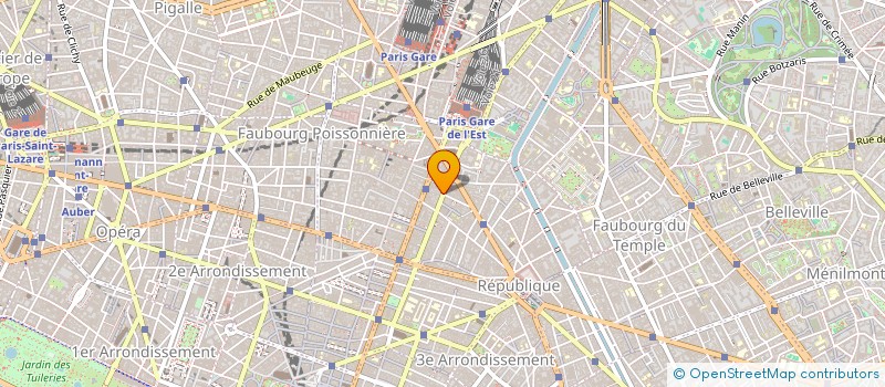 localisation de l'entreprise ESCOM (ETUDES SERVICES COMMUNICATION)  PARIS