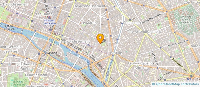 localisation de l'entreprise ESCONDIDA SCEA à PARIS
