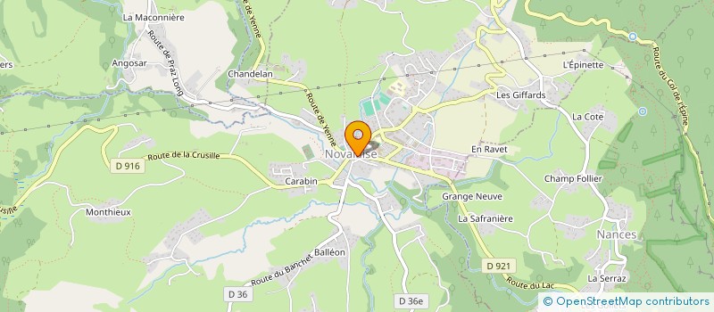 localisation de l'entreprise ESCONI  NOVALAISE