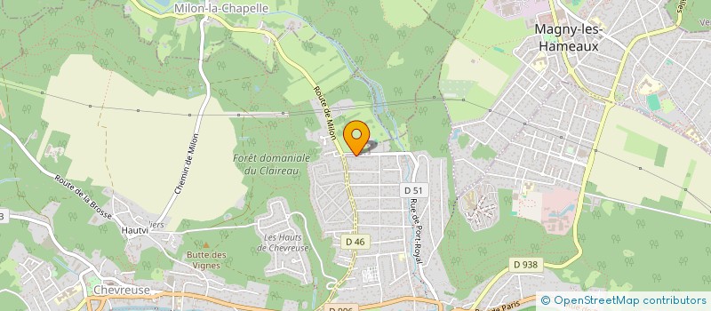 localisation de l'entreprise ESCORT  SAINT-REMY-LES-CHEVREUSE