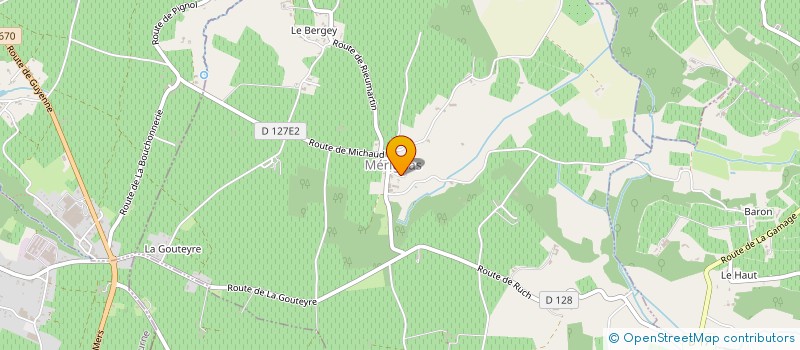 localisation de l'entreprise ESCOUACH TONIC'  SAINT-PEY-DE-CASTETS