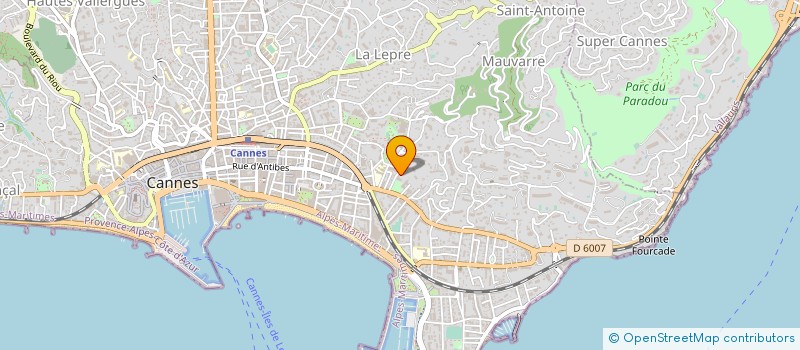 localisation de l'entreprise ESCOUNDUDO à CANNES