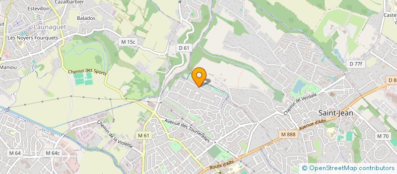 localisation de l'entreprise ESCOURA à L'UNION