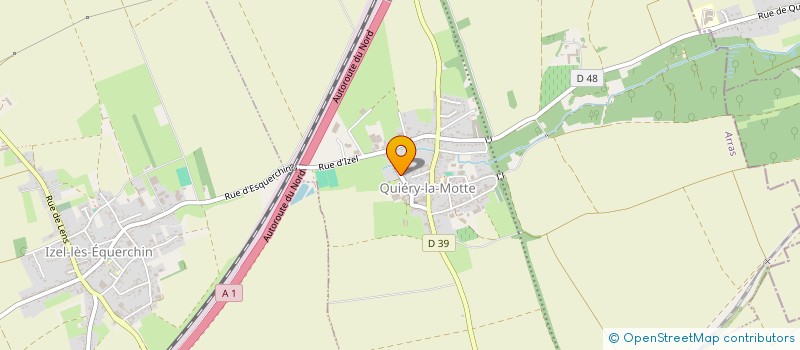 localisation de l'entreprise ESCREBIEUX  QUIERY-LA-MOTTE