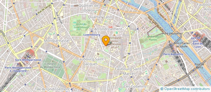 localisation de l'entreprise ESCRIME CLUB ESTUDIANTIN DE PARIS  PARIS