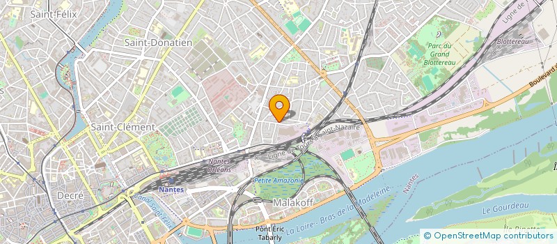 localisation de l'entreprise ESCRIME NANTES METROPOLE à NANTES