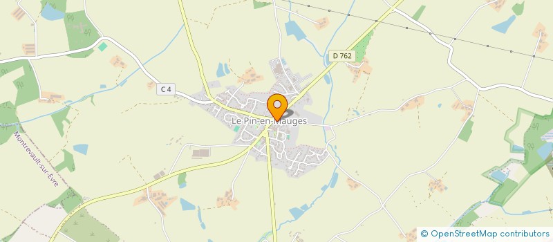 localisation de l'entreprise ESCRYO  MAUGES-SUR-LOIRE