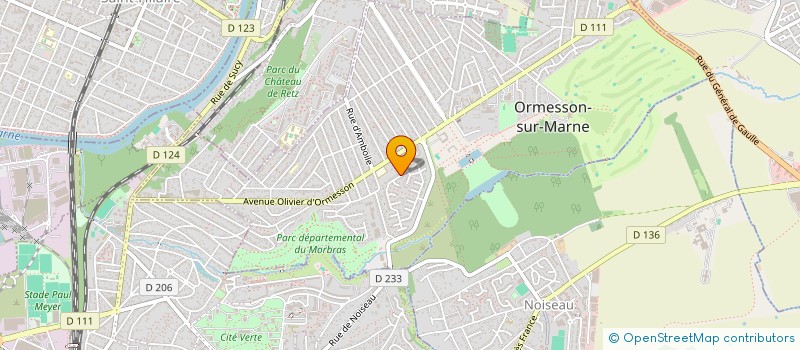 localisation de l'entreprise ESCUDIE QUARTI  ORMESSON-SUR-MARNE