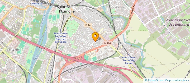 localisation de l'entreprise ESCULAP à SAINT-OUEN-L'AUMONE