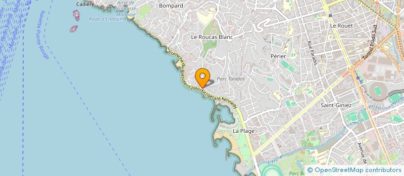 localisation de l'entreprise ESCULAPE CHIRURGIE LIONS CLUB DE FRANCE à MARSEILLE