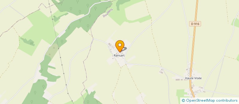 localisation de l'entreprise ESCULAPE DE DOULLENS  DOULLENS