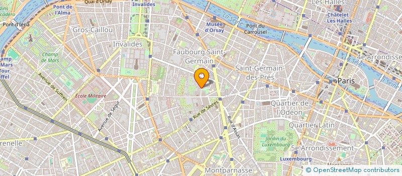 localisation de l'entreprise ESD à PARIS