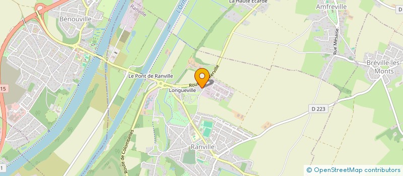 localisation de l'entreprise ESD RANVILLE  RANVILLE