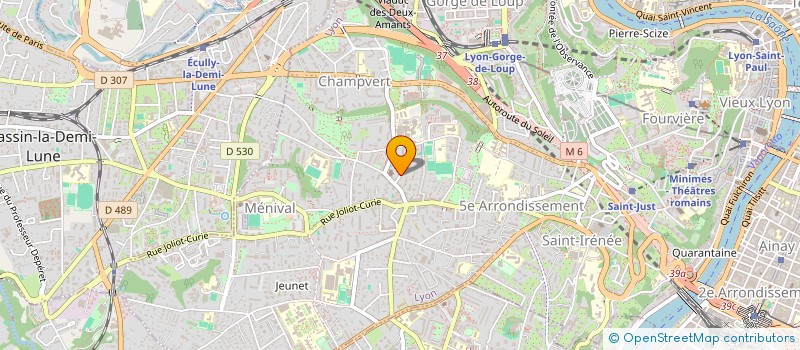 localisation de l'entreprise ESDAL PATRIMOINE  LYON