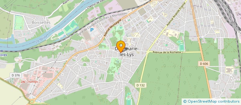 localisation de l'entreprise ESDAMMARIE AIKIDO à DAMMARIE-LES-LYS