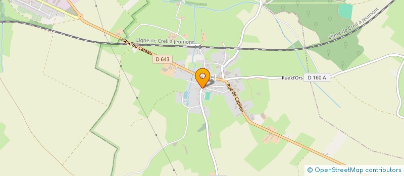 localisation de l'entreprise ESDESIGN  REJET-DE-BEAULIEU