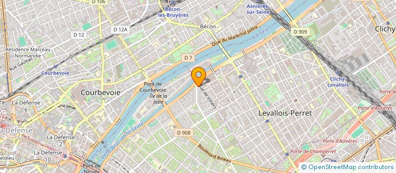 localisation de l'entreprise ESE IMMOBILIER à NEUILLY-SUR-SEINE