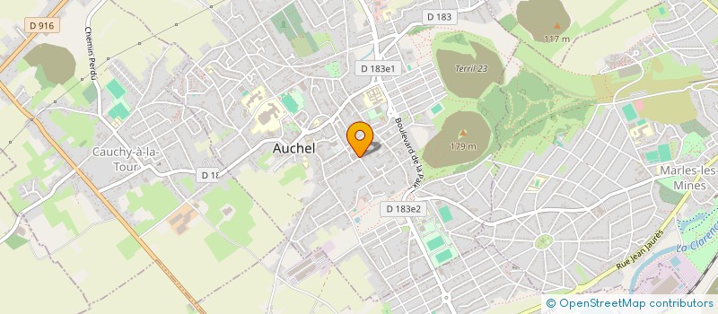 localisation de l'entreprise ESEBAN IMMOBILIER  AUCHEL