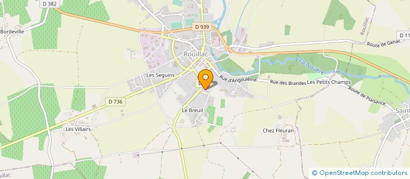 localisation de l'entreprise ESEC à ROUILLAC