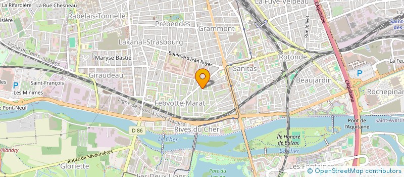 localisation de l'entreprise ESEDRIVER  TOURS