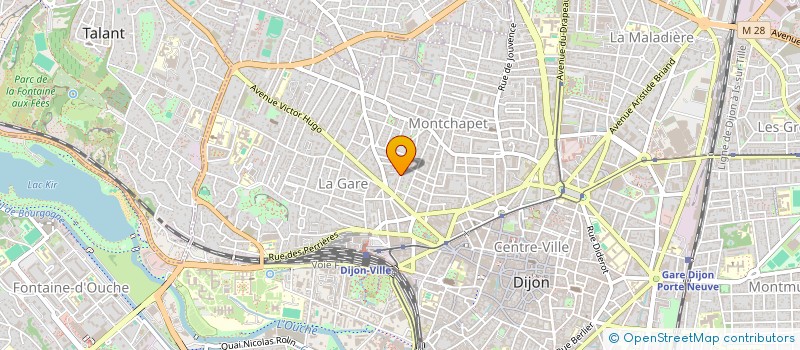 localisation de l'entreprise ESEINORA à DIJON