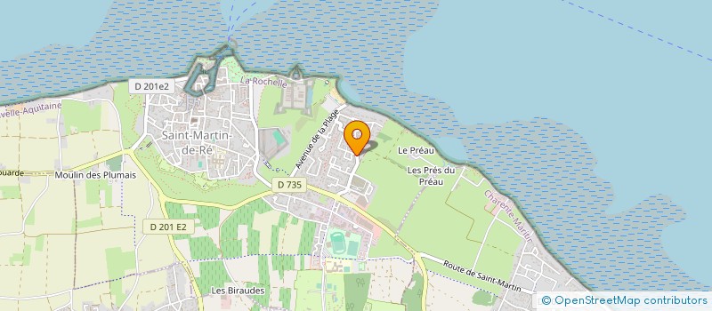 localisation de l'entreprise ESEMADA à SAINT-MARTIN-DE-RE