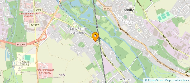 localisation de l'entreprise ESEMBLE POUR UNE EDUCATION CHRETIENNE à AMILLY