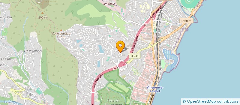 localisation de l'entreprise ESEMKA CAPITAL  VILLENEUVE-LOUBET