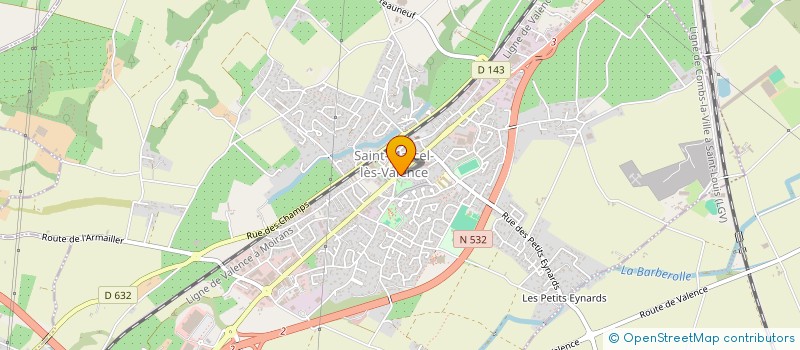 localisation de l'entreprise ESEN AKSU  SAINT-MARCEL-LES-VALENCE