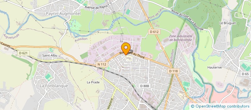 localisation de l'entreprise ESEN POSE à AUSSILLON
